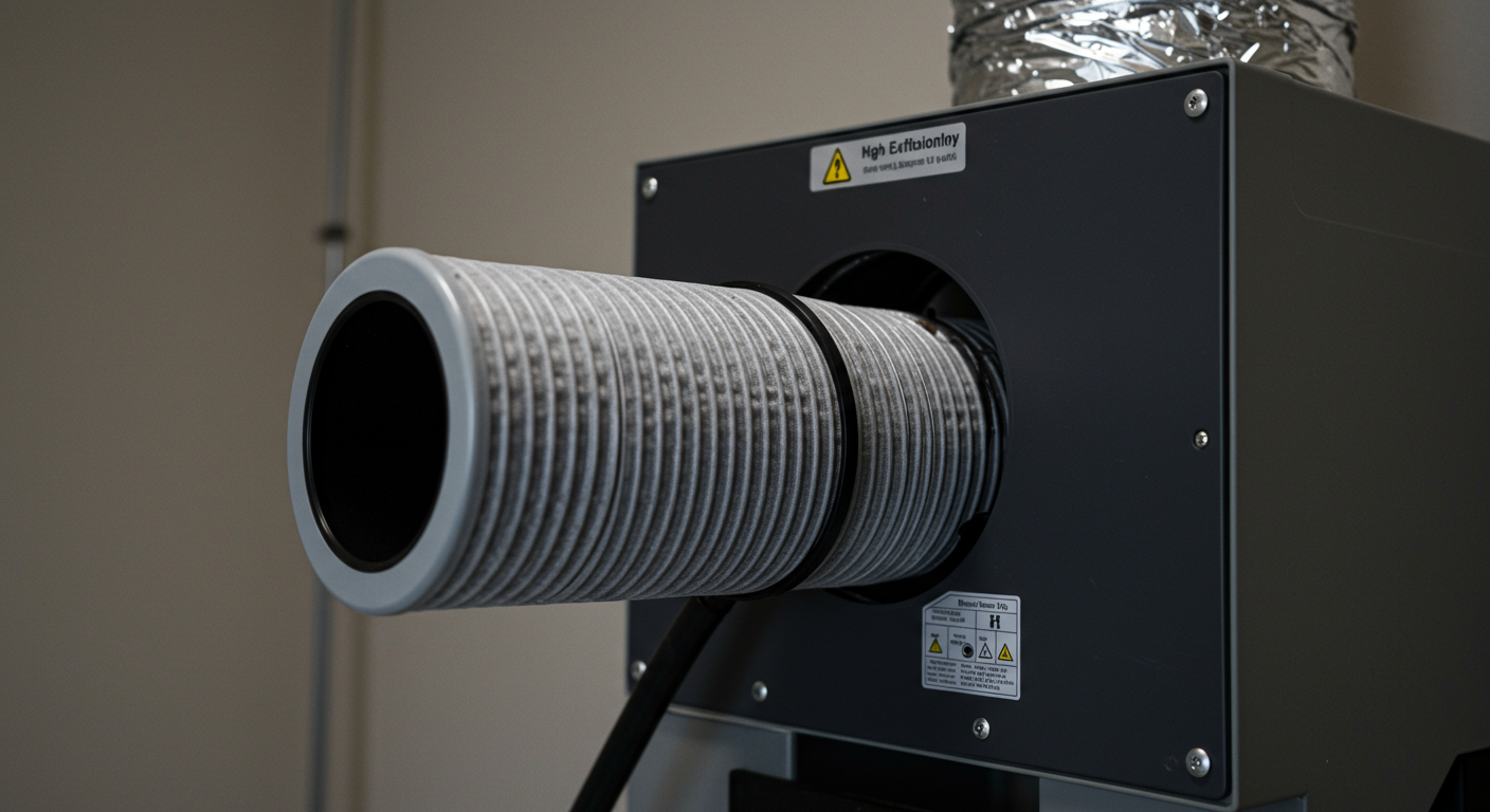 Air Filtration System in Use