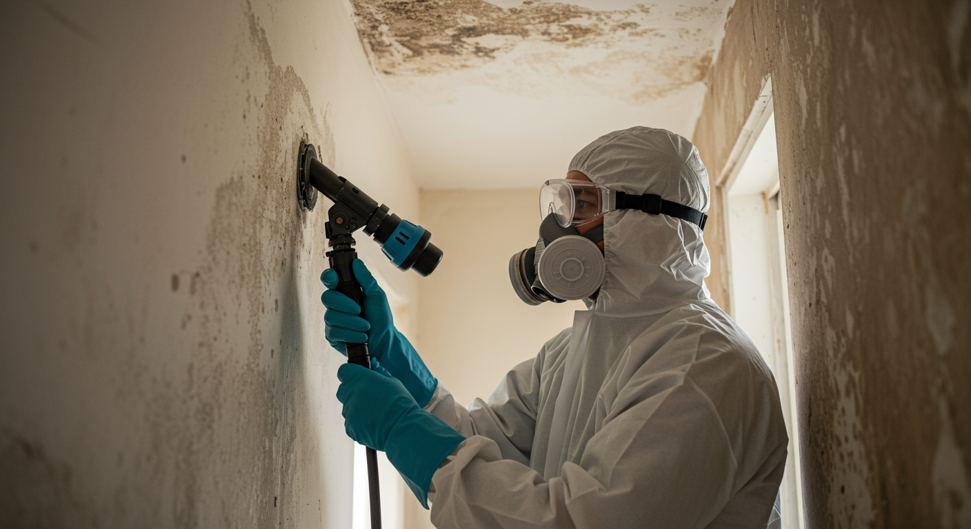 Before and After Mold Remediation