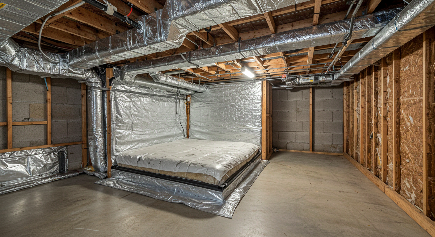 Encapsulated Crawl Space