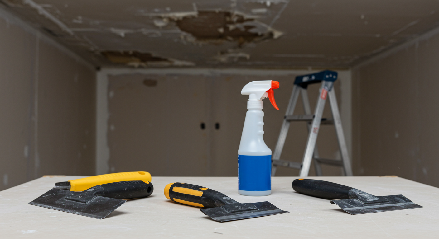 Essential Popcorn Ceiling Removal Tools