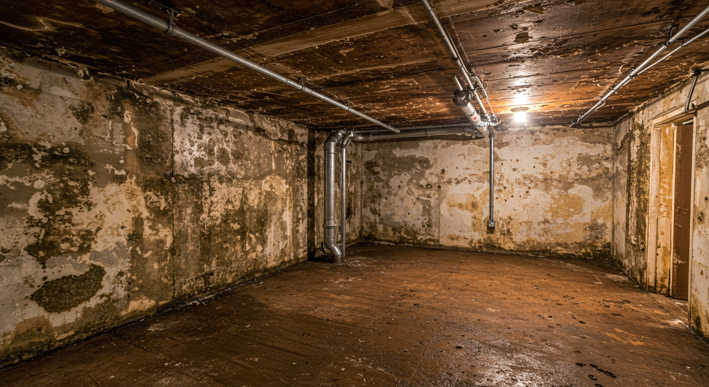 Signs of Mold in Crawl Space